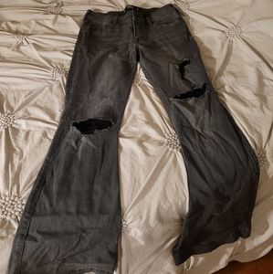 Distressed flare leg Hollister jeans
